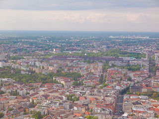 Image showing Berlin aerial view