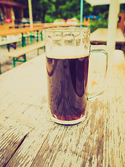 Image showing Retro look Beer