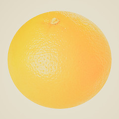 Image showing Retro look Grapefruit picture