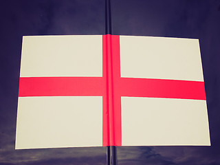 Image showing Retro look England flag