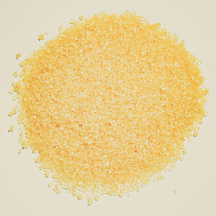 Image showing Retro look Brown sugar