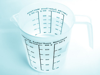 Image showing Measuring cup