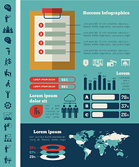 Image showing Business Infographic Template.