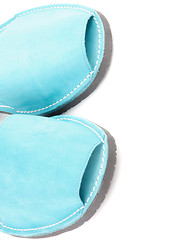 Image showing Turquoise Sandals Avarcas