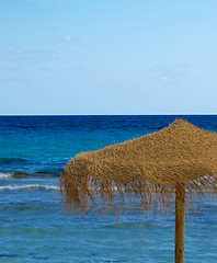 Image showing Thatched Umbrella 