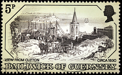 Image showing Guernsey Stamp