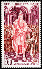 Image showing Charlemagne Stamp