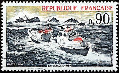 Image showing Sea Rescue Stamp