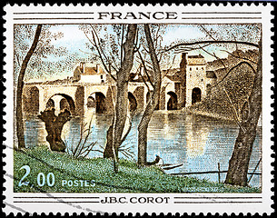 Image showing Corot Stamp