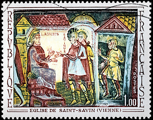 Image showing Saint-Savin Abbey