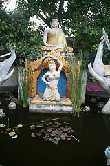 Image showing fountain of buddha