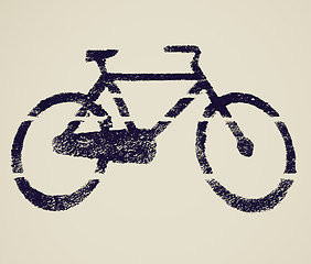 Image showing Retro look Bike picture