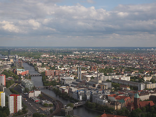 Image showing Berlin aerial view