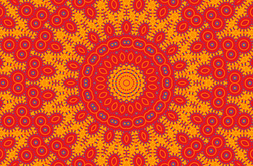 Image showing Abstract bright pattern
