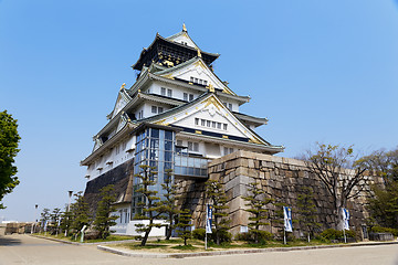 Image showing osaka castle