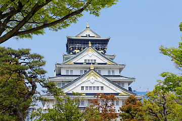 Image showing osaka castle