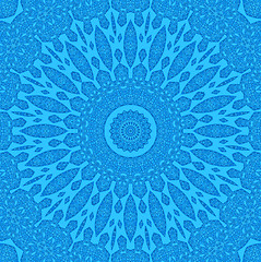 Image showing Abstract blue pattern