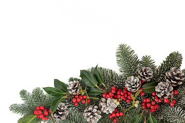 Image showing Christmas Decorative Border