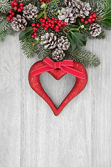 Image showing Romantic Christmas Decoration