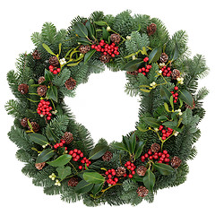Image showing Winter Wreath