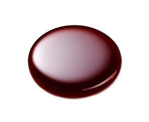 Image showing chocolate drop macro