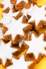 Image showing Cinnamon star cookies