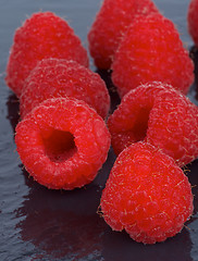 Image showing Raspberries