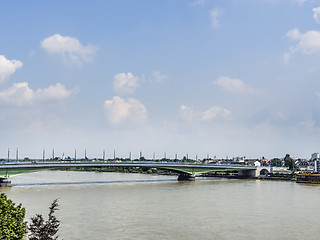 Image showing Kennedy bridge Bonn