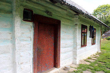 Image showing old rural house in Carpathian region