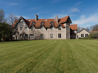 Image showing MAR LODGE ESTATE, SCOTLAND-MAY 17 : Mar hunting lodge south faca