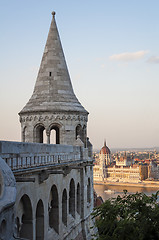 Image showing Fisherman’s Bastion, Budapest.