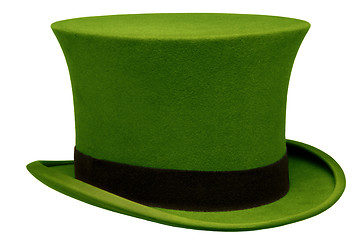 Image showing Vintage Green Top Hat