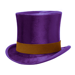 Image showing Purple Top Hat