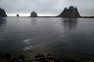Image showing Stacks Bluffs Pacific Ocean West Coast