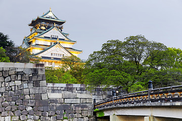 Image showing Osaka castle