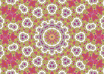 Image showing Bright abstract pattern