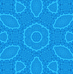 Image showing Abstract blue pattern