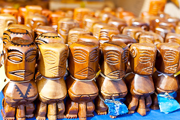 Image showing tiki figures