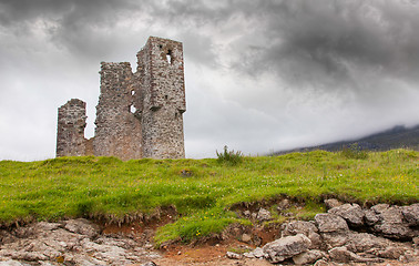 Image showing Ruins of an old castle