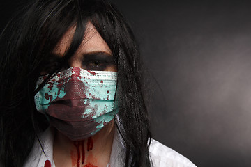 Image showing Zombie nurse