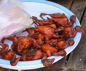 Image showing fried fledglings