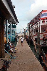 Image showing pier at koh chang