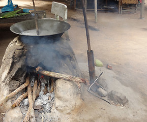 Image showing palm sugar production