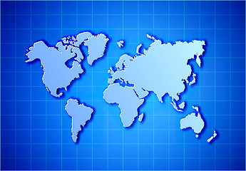 Image showing World map