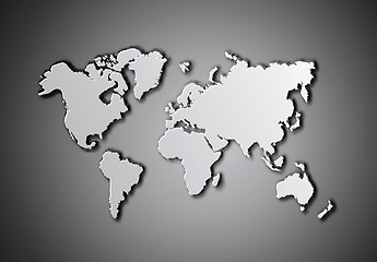 Image showing World map