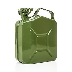 Image showing Green jerrycan