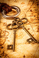 Image showing Old keys