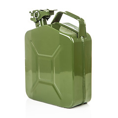 Image showing Green jerrycan