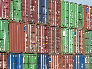 Image showing Freight containers