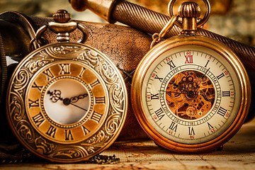 Image showing Vintage pocket watch